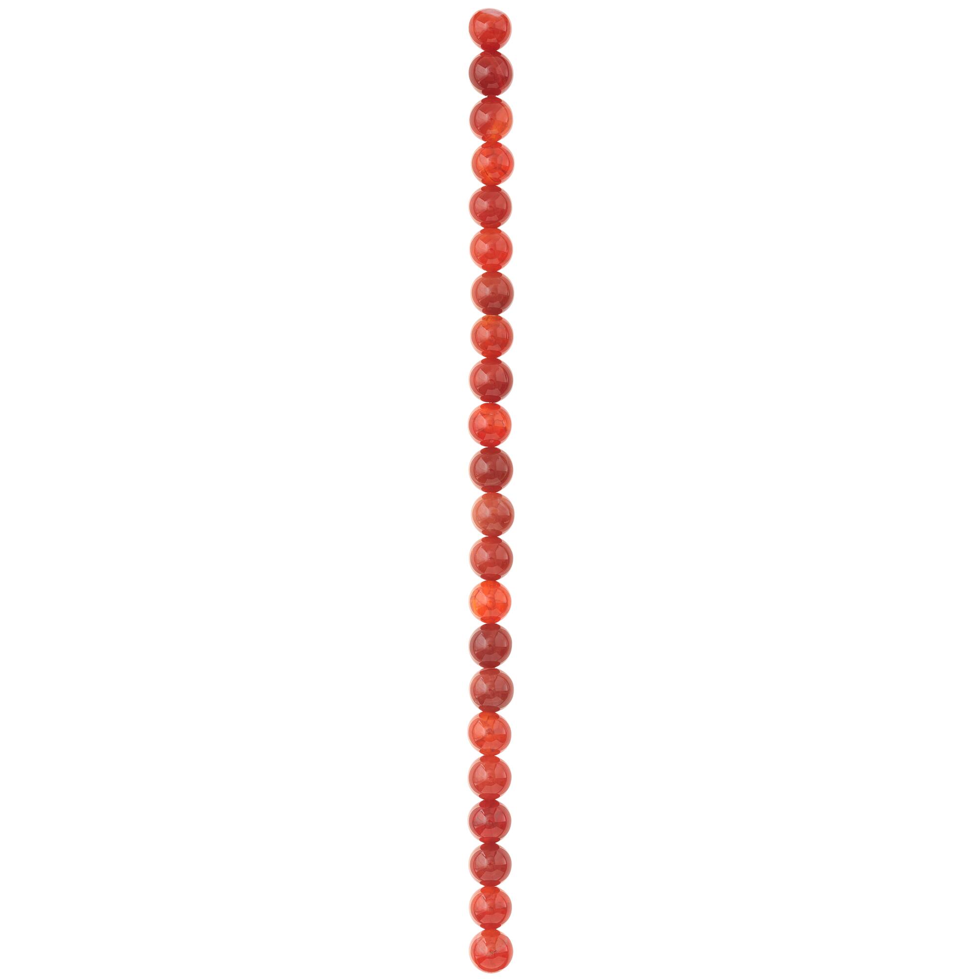Dyed Fire Agate Round Beads, 8mm by Bead Landing™
